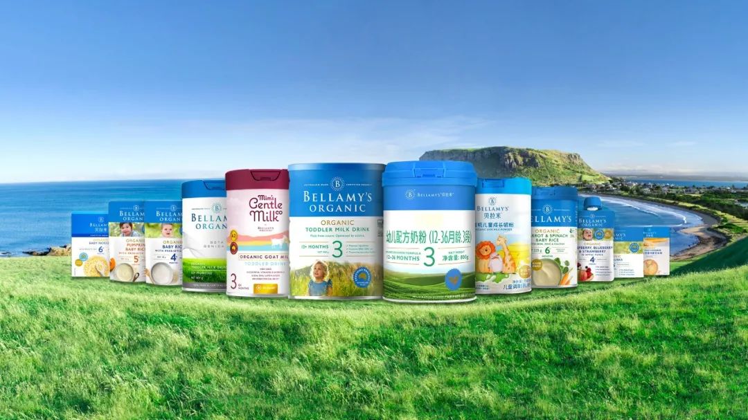 贝拉米有机产品矩阵