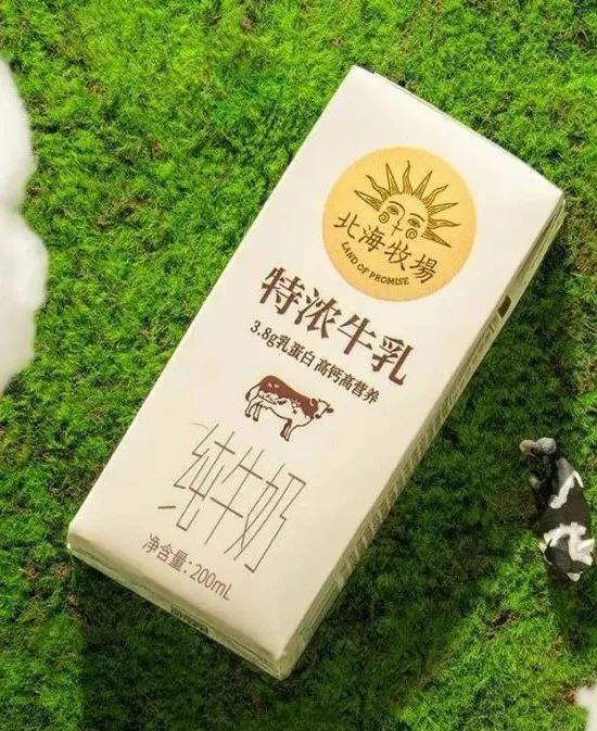 北海牧场特浓牛乳纯牛奶