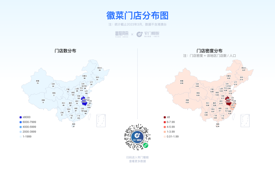 徽菜门店分布图