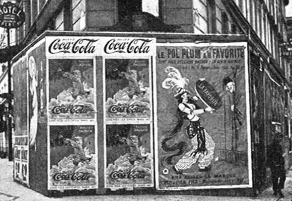 可口可乐印刷平面广告