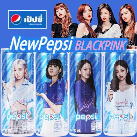 blackpink代言可口可乐图片来源:可口可乐