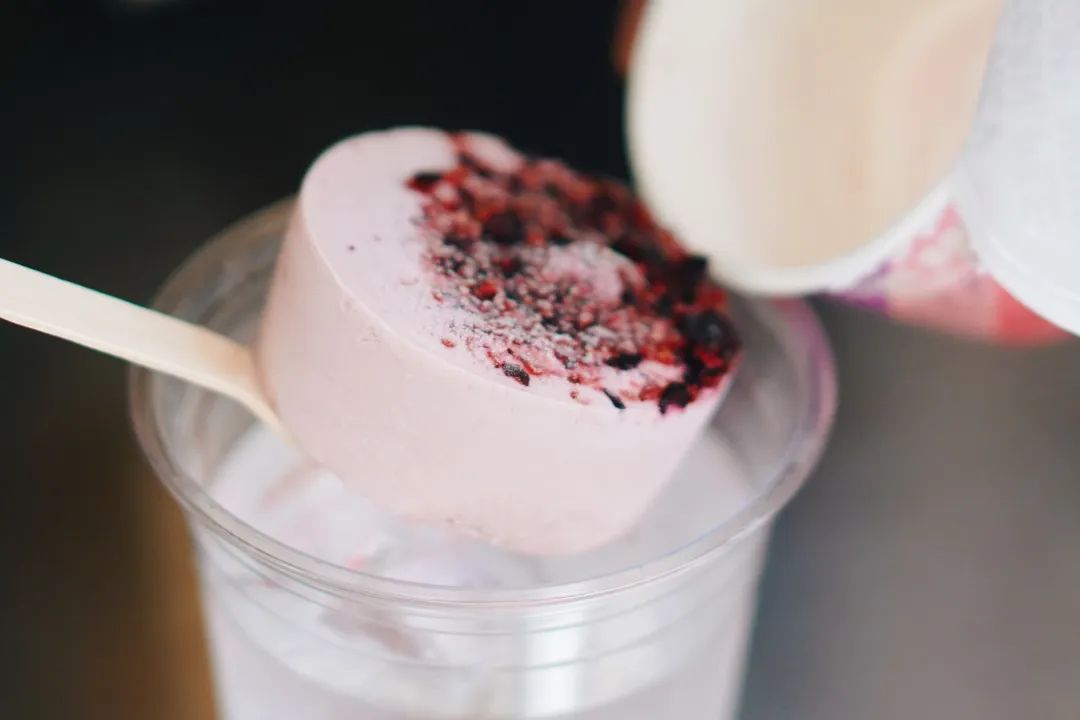 多莓味燕麦雪糕