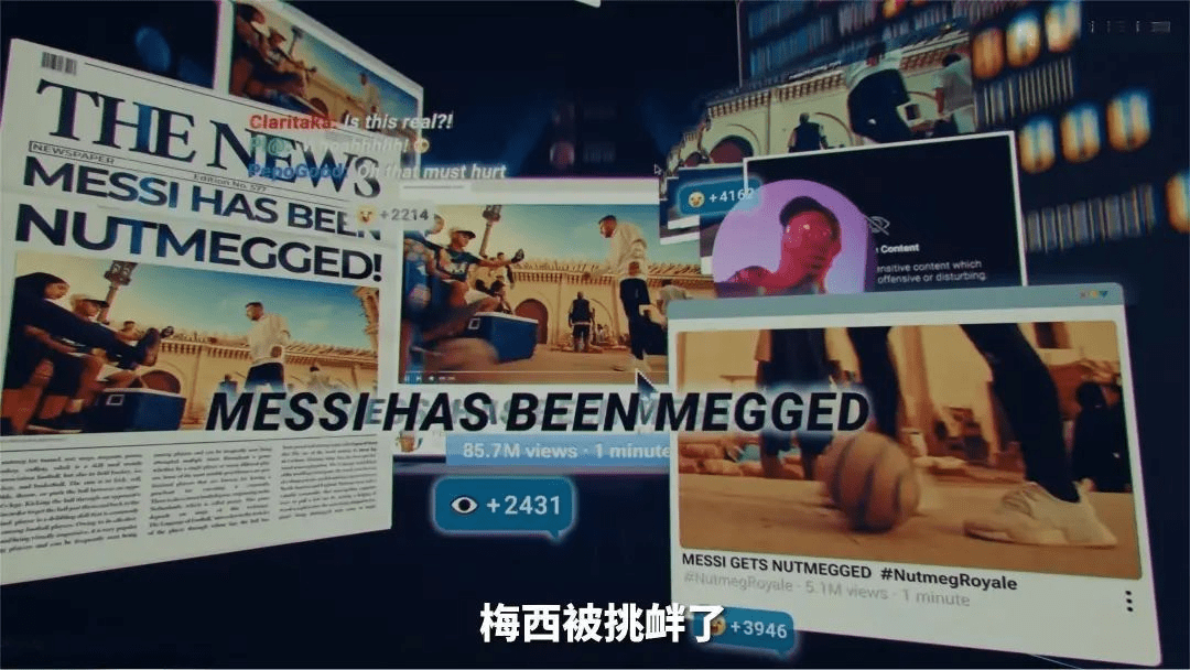 百事2022世界杯预热广告《Nutmeg Royale》