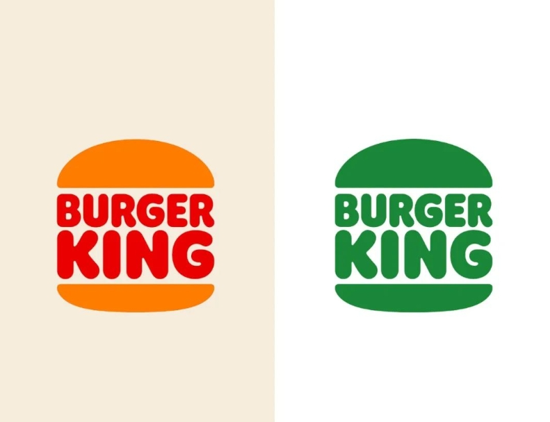 The Burger King logo has turned green... | FoodTalks