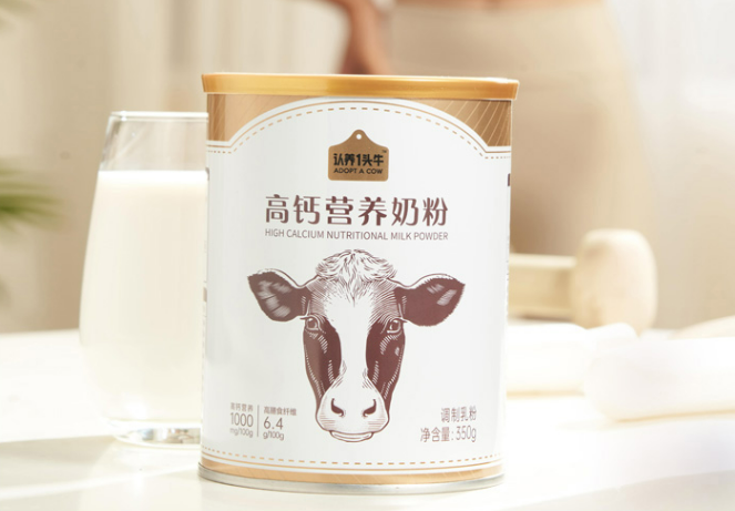 认养一头牛高钙营养奶粉
