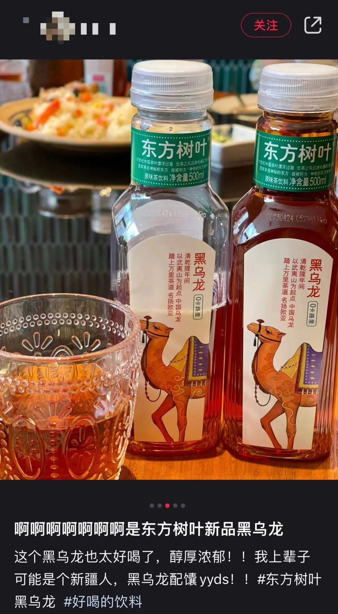 东方树叶“尝鲜官”分享体验