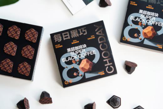 每日黑巧黑超咖啡块