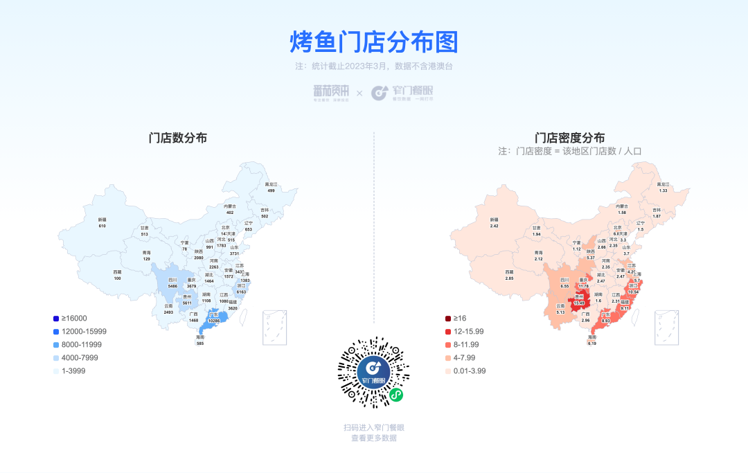 烤鱼门店分布图