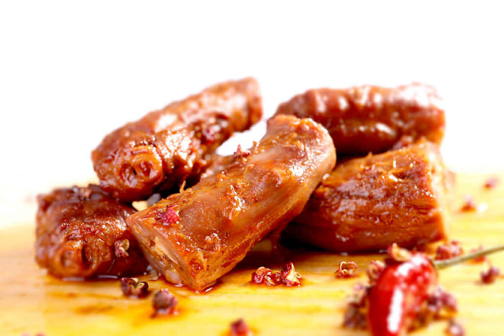 绝味鸭脖图片来源:微博@绝味鸭脖