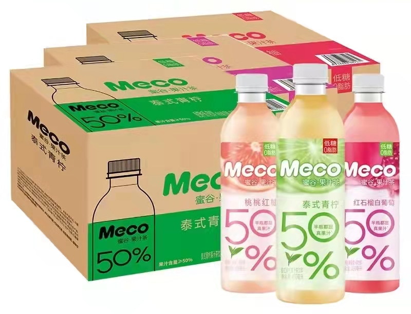 Meco瓶装果汁茶