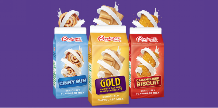 Brownes Dairy – Seriously Novelty Favoured Milks