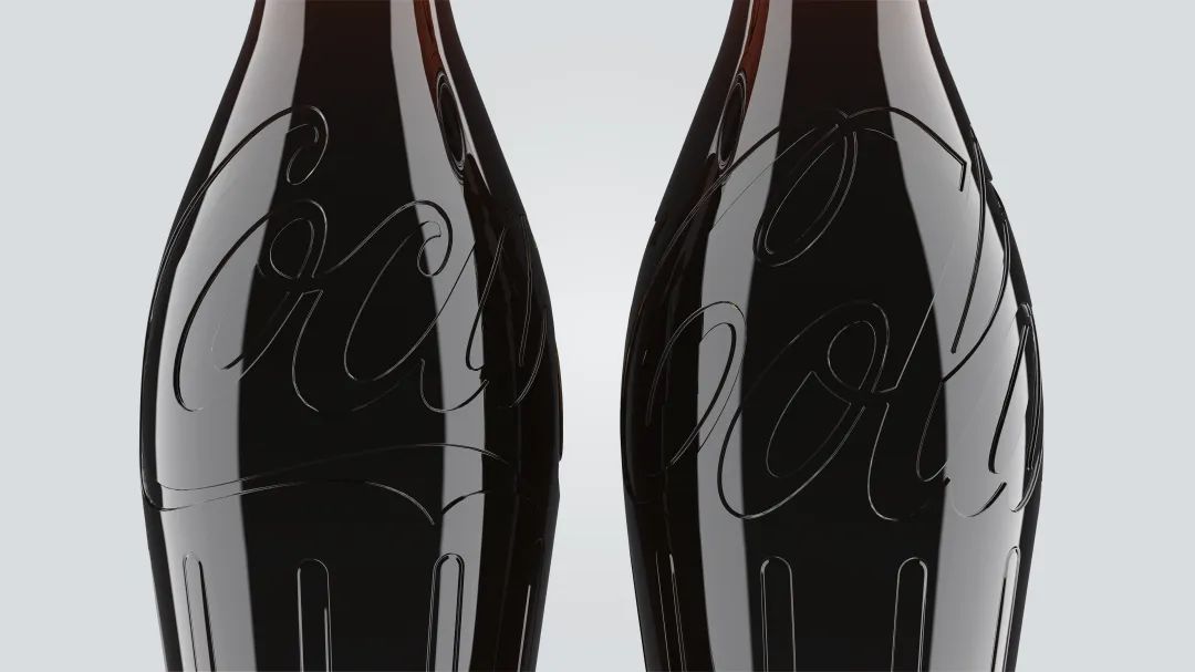 Coca-Cola Contour Label-Free Bottle