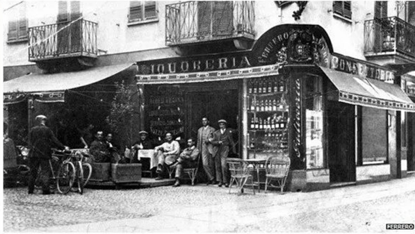 Pietro在皮埃蒙特的第一家巧克力店