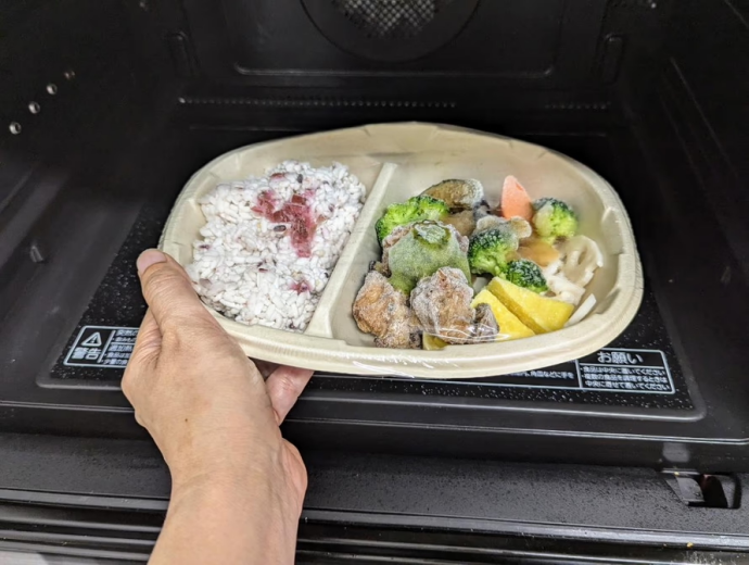 加热 一盘式冷冻食品 