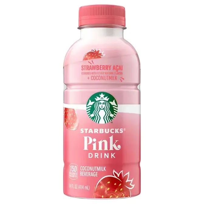 星巴克“全美第一网红” Pink Drink，竟然出瓶装版了！-FoodTalks