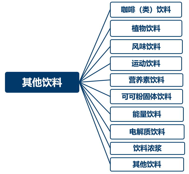 其他饮料分类