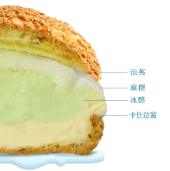 「陕拾叁」新品泡芙冰麒麟
