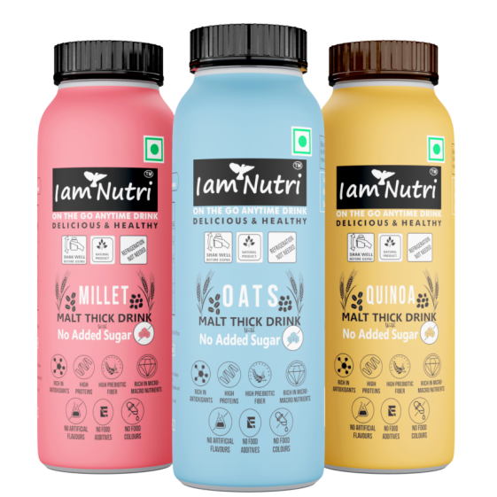 I am Nutri – MILLET MALT THICK DRINK