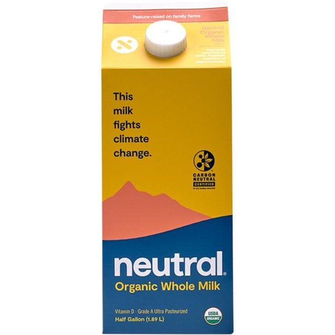 Carbon Neutral Organic Whole Milk