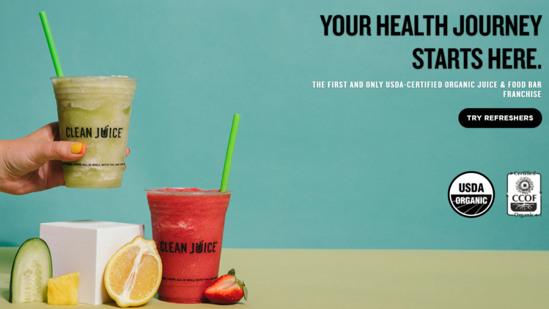 Clean Juice强调有机植物性饮食