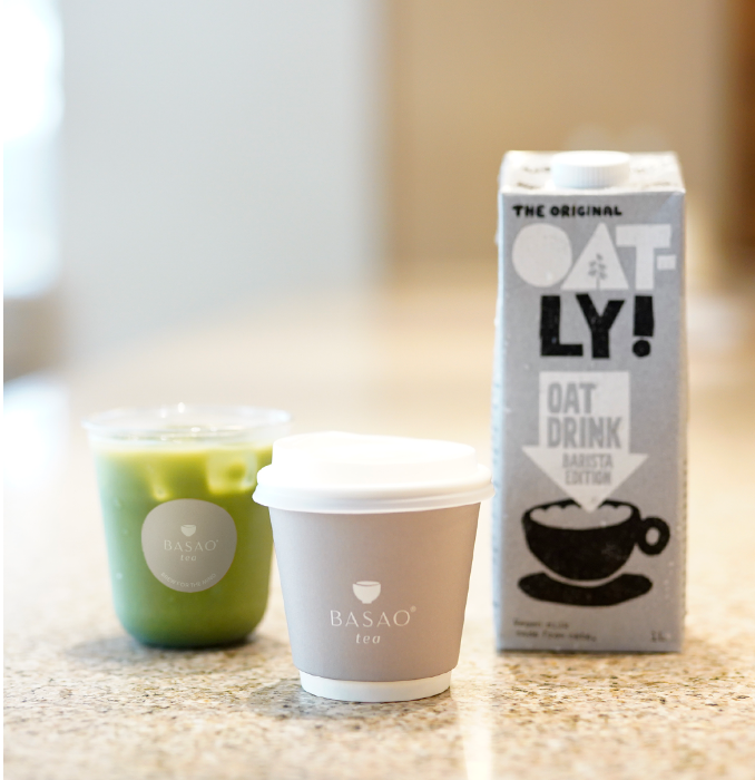 「BASAO」联名OATLY推出植物基拿铁新品