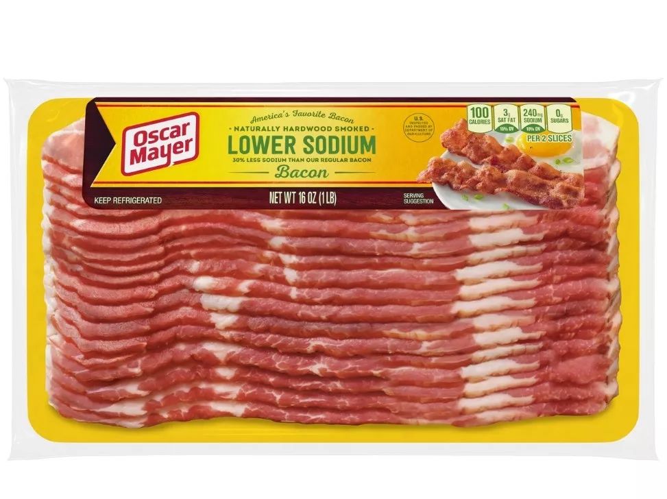 oscar mayer低钠培根图片来源:walmart