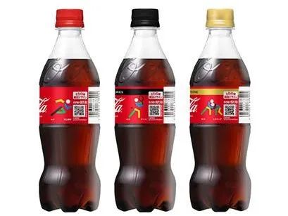 可口可乐2020东京奥运会限定瓶图片来源：日本食糧新闻