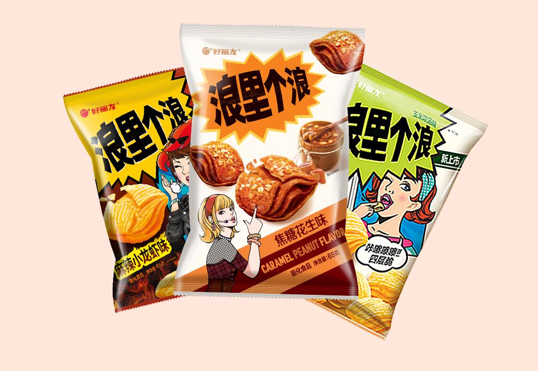 四层波浪形酥脆小食!「好丽友」浪里个浪焦糖花生味 | 新探-FoodTalks全球食品资讯